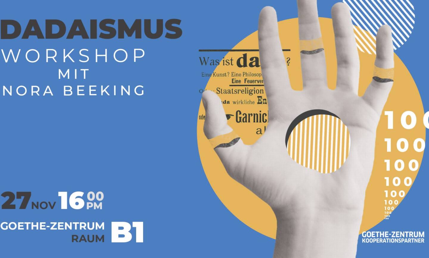 Dadaismus Workshop mit Nora Beeking